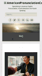 Mobile Screenshot of americanpronunciationcoach.com